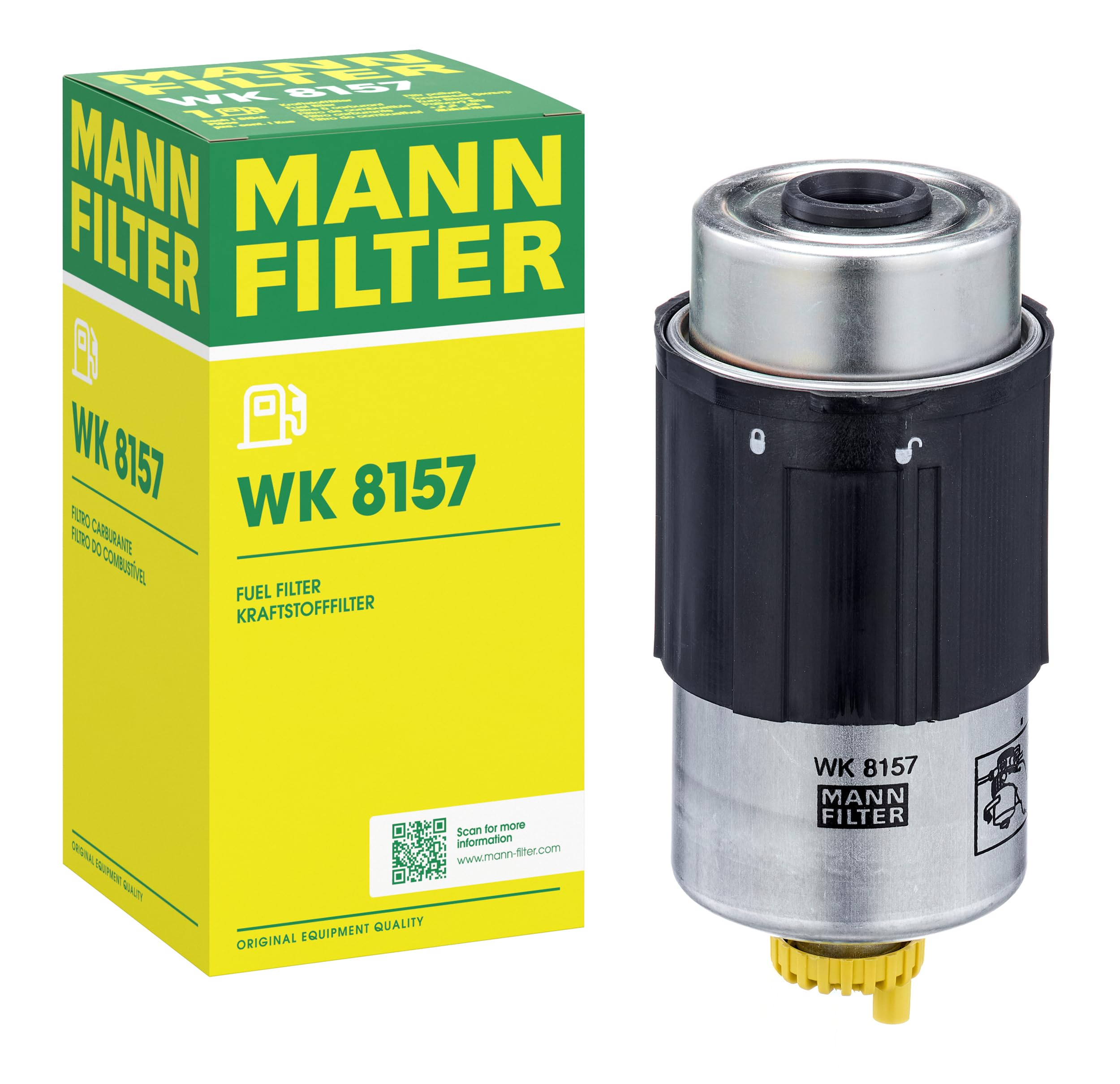 MANN-FILTER WK 8157 Fuel Filter - for Cars + Transporters