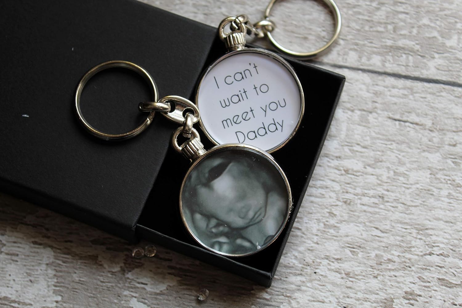 personalised fathers day keyring