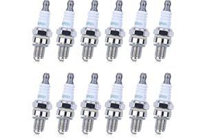 Adefol 12 Pack CMR6H Spark Plugs, Spark Plug for Stihl FS40 FS40C FS56 FS56RC FS90 FS90R FS100 FS110 HL90 HL110 HT100 KM90 Tr