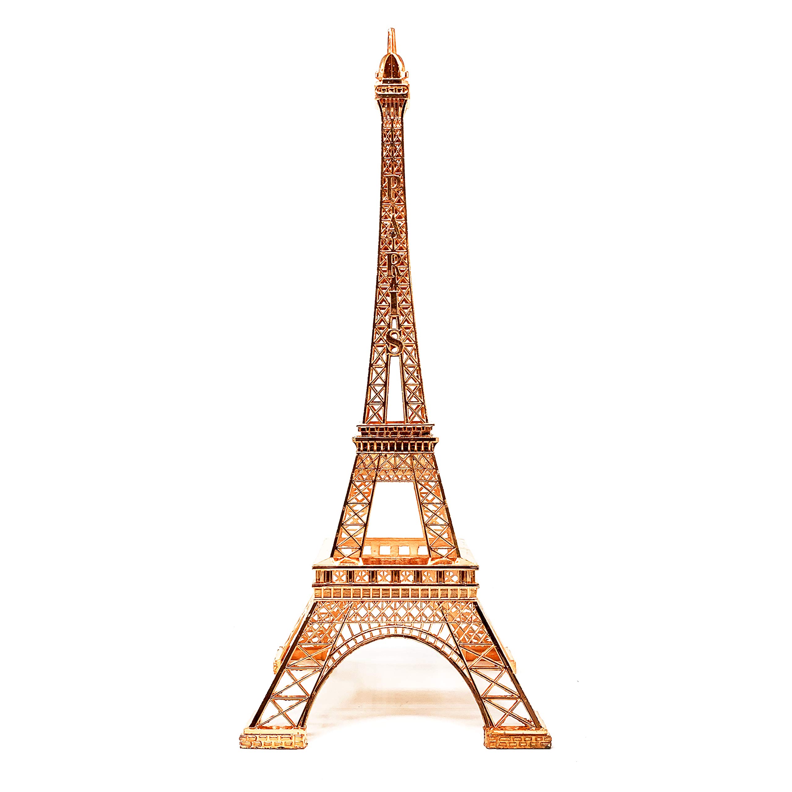 Allgala 19 Inch 48CM Eiffel Tower Statue Decor Alloy Metal-Rose Gold (EF19-86196)