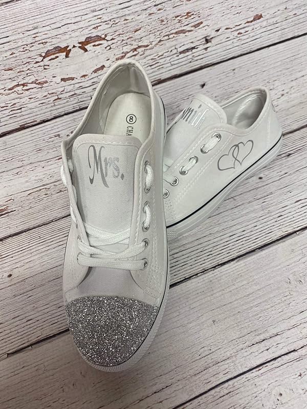 sparkly tennis shoes for wedding