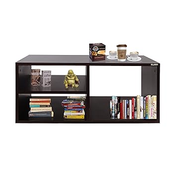 Klaxon Claus Coffee Table (Matte Finish, Wenge)