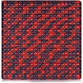 UimoKi 400 Bubbles Giant Fidget Toys for Kids Teens Adults, Big Jumbo 16 inch Red Square Sensory Toy for Kids 3-5 4-8 5-7 Boys Girls Birthday Gifts Party Favors Classroom Prizes