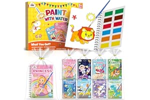 ZMLM 24 Water Coloring Books for Kids Party Favors - Bulk Mini Coloring Books for Kids Ages 4-8,Small Birthday Goodie Bag Stu