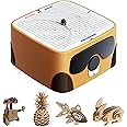 BeaverBot Cardboard Cutter for Kids, Safe DIY Cardboard Construction Tool Kit, Educational Craft Toy for 3+ Boys and Girls, for Creativity Projects 3D Models