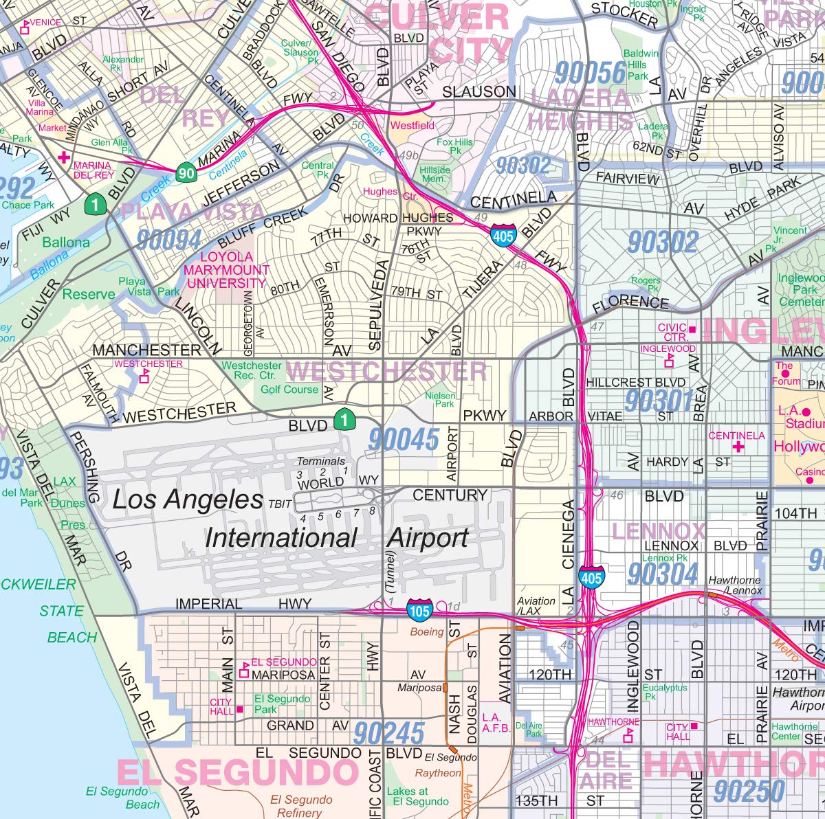 Orange County Zip Code Map Maps For You