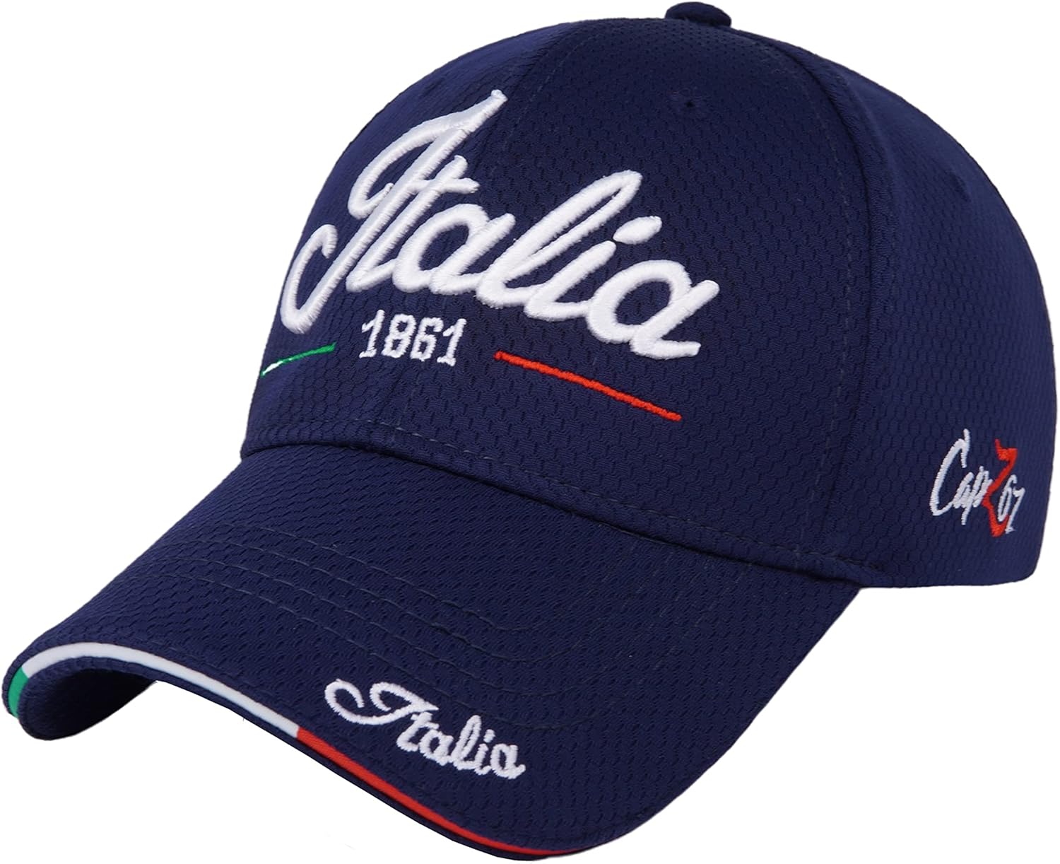 Babazoo Republic Italy 1861 Adjustable Baseball Cap Flex Fit Authentic