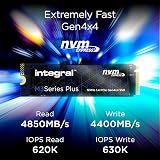 Integral 2TB M.2 2280 NVMe PCIe Gen4 SSD 4850MB/s R 4400MB/s W view 2