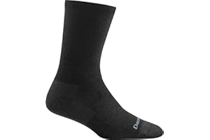 DARN TOUGH VERMONT Darn Tough Women's Solid Basic Crew Lightweight Sock (Style 6012) -