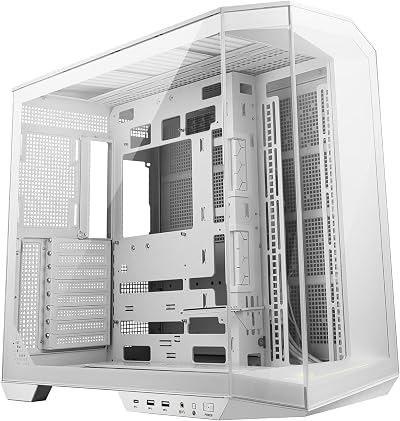 MSI MAG PANO 100L PZ White ATX PC Case with USB 20Gbps Type-C