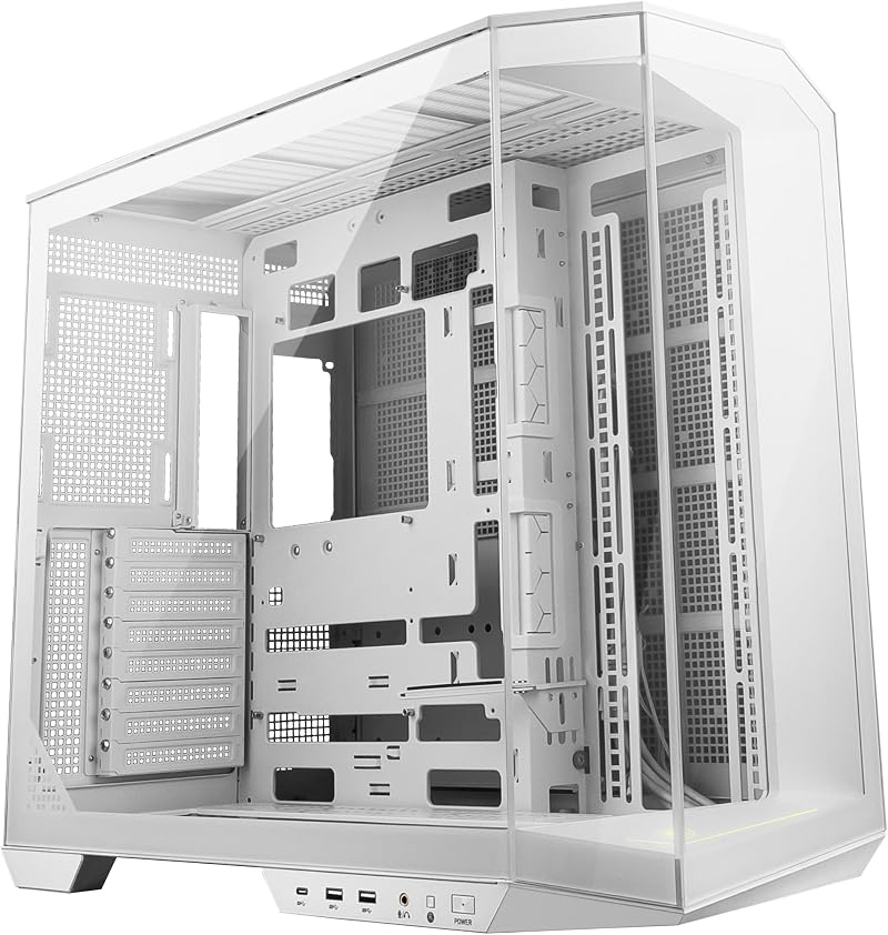 MSI MAG PANO 100L PZ White ATX PC Case with USB 20Gbps Type-C