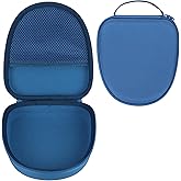 RIYADAone Hard Case Replacement for Anker Soundcore Life Q20 Q30 Q35 Q40 Q45 Q20+ Q20i Hybrid Active Noise Cancelling Headphones (Blue Case)