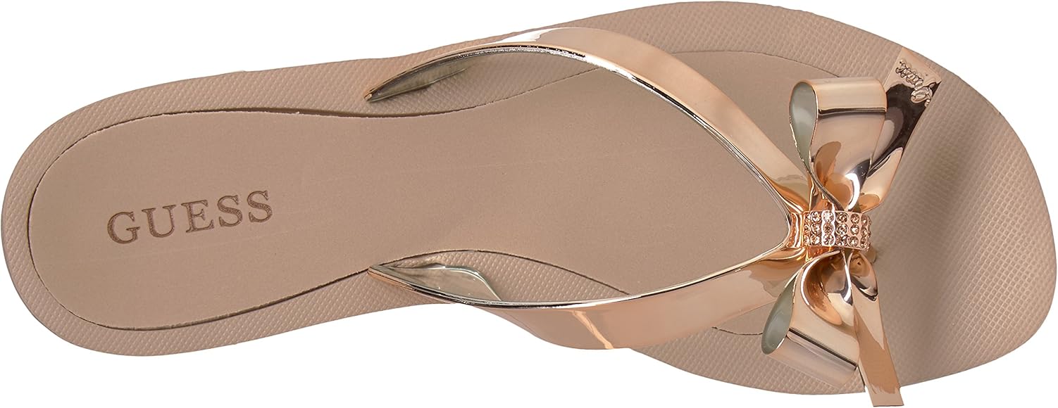 rose gold guess sandals