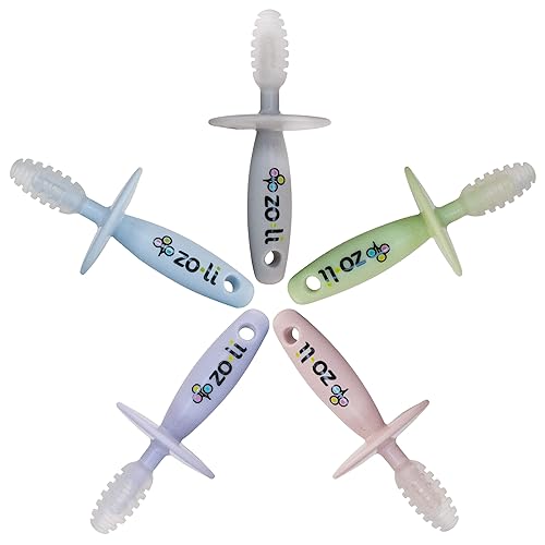 ZoLi Chubby Gummy teether Pack Baby Teething Relief Blush