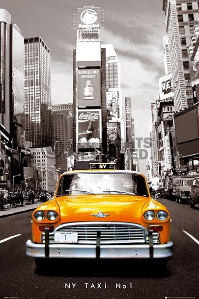 Poster 61x91,5 - New York Gelbes Taxi Cab Bild Neu', 'manufacturer' VerkÃ¤ufer: 'Reinders Posters BV' / Amazon: '