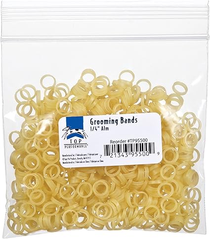 Grooming bands for dogs Clearance