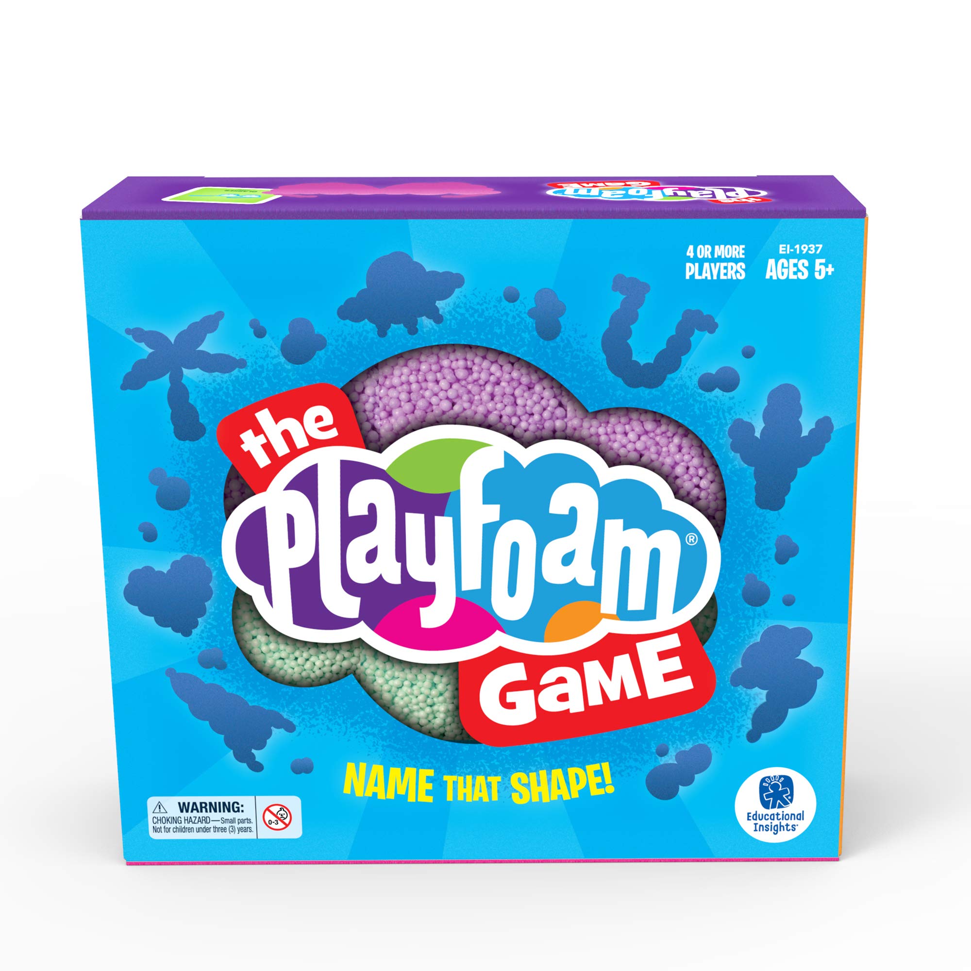 Educational Insights The Playfoam Game: Multicoloured, Classic, Tile-based Game, 4+ Players, Ages 5+, 60+ Months, 96+ Months