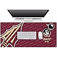 YouTheFan NCAA Florida State Seminoles Logo Series Desk Pad, Team Colors