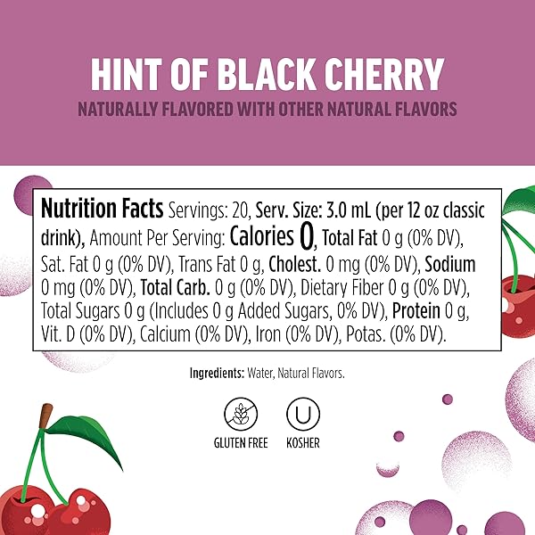 NINJA THIRSTI FLAVORED WATER DROPS, SELTZER VARIETY PACK, CRISP AND REFRESHING SPARKLING WATER, ZERO CALORIES, ZERO SUGAR, ZERO SWEETENERS, MAKES 20, 12OZ DRINKS, 3 PACK, WCFV1