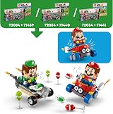 LEGO Mario Kart Baby Mario vs Baby Luigi Toy Set 72034 2 Figures 2 Cars view 3