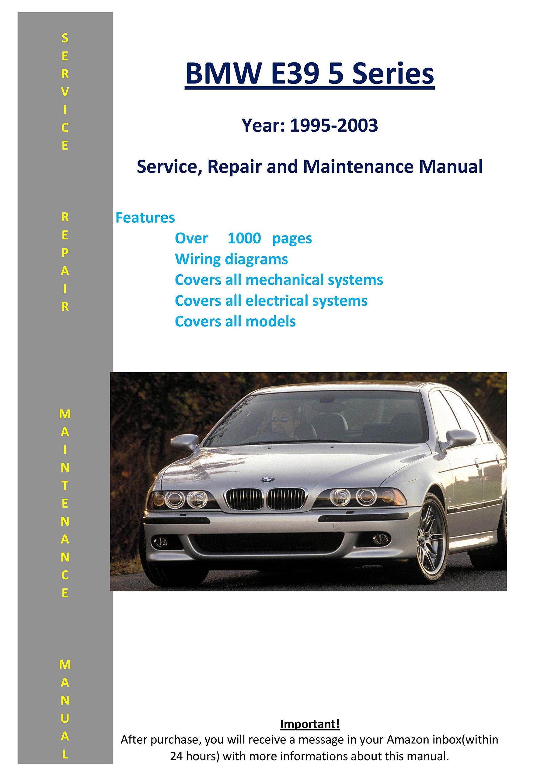 BMW 5 Series - E39 - From 1995 - 2003 Service Repair Maintenance Manual:  SoftAuto Manuals: 5995320020331: Amazon.com: Books