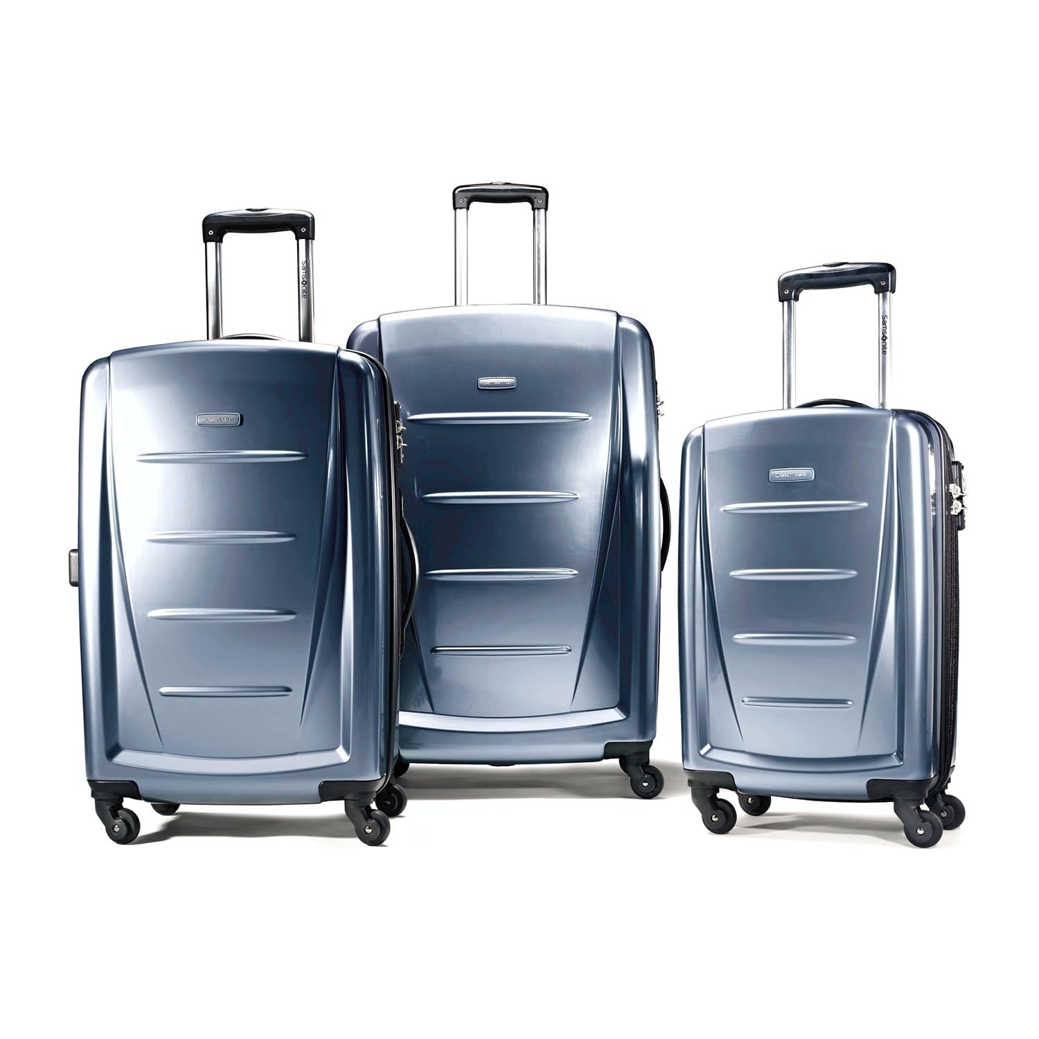 Samsonite Luggage Winfield 2 3 Piece Roller Set(Blue Slate