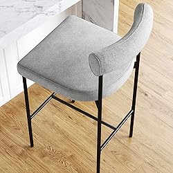 Nathan James Dahlia Counter Height Chair, Modern