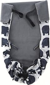 BundleBean GO Multi-use Waterproof Footmuff Grey Elephant 5 in 1 view 8