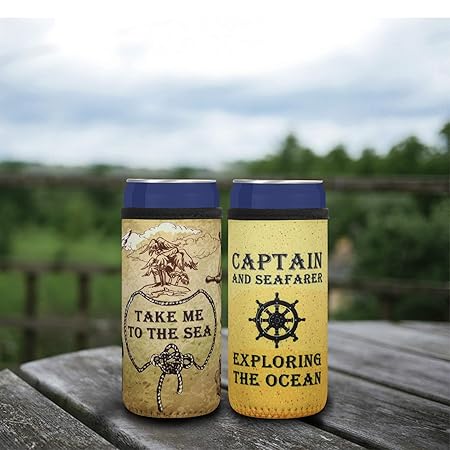  12oz Slim Can Sleeves Life Art Insulators Slim