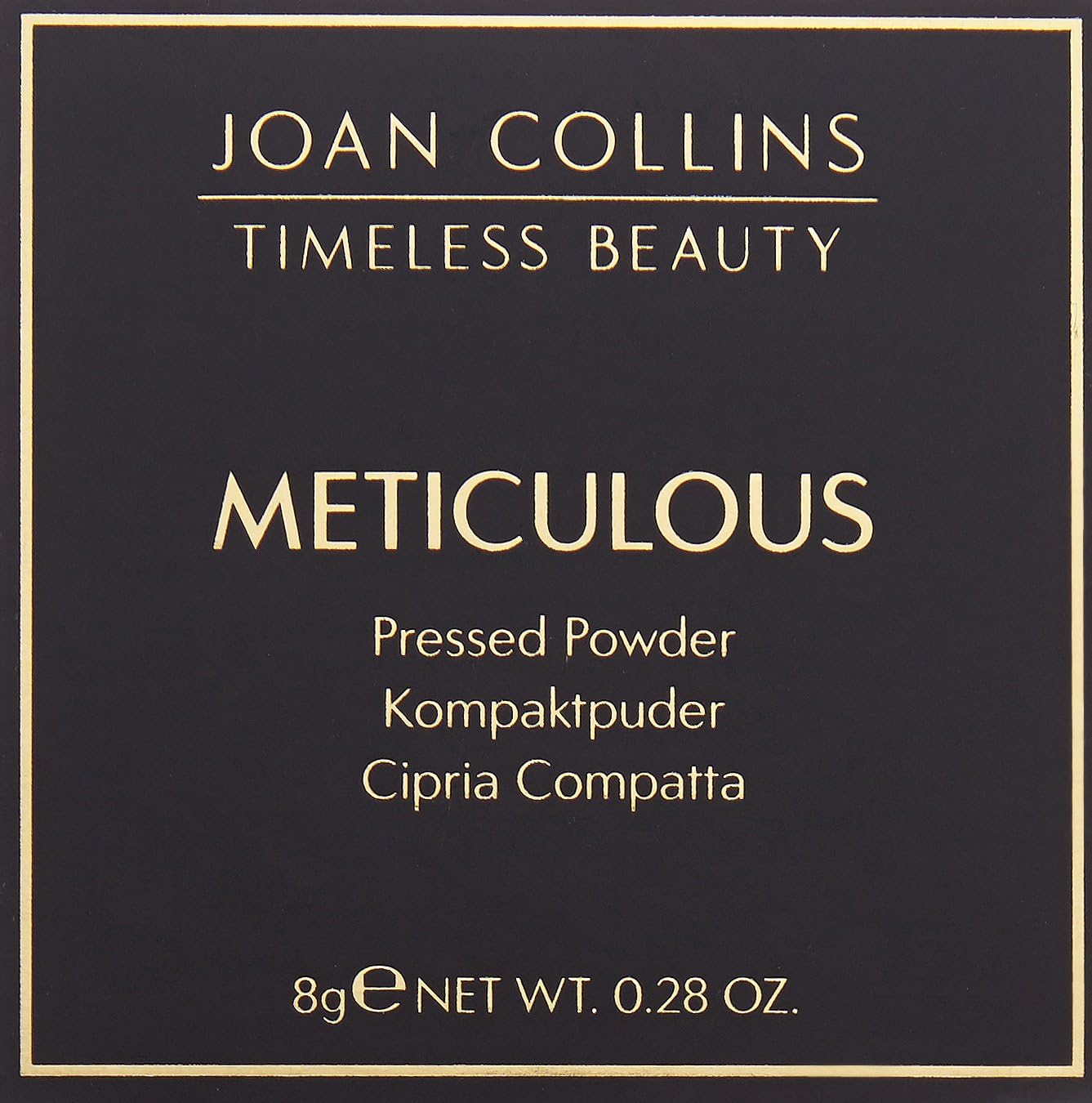 Joan Collins Timeless Beauty Meticulous Skin Perfecting Pressed Powder, Neutral 8 g - Image 3