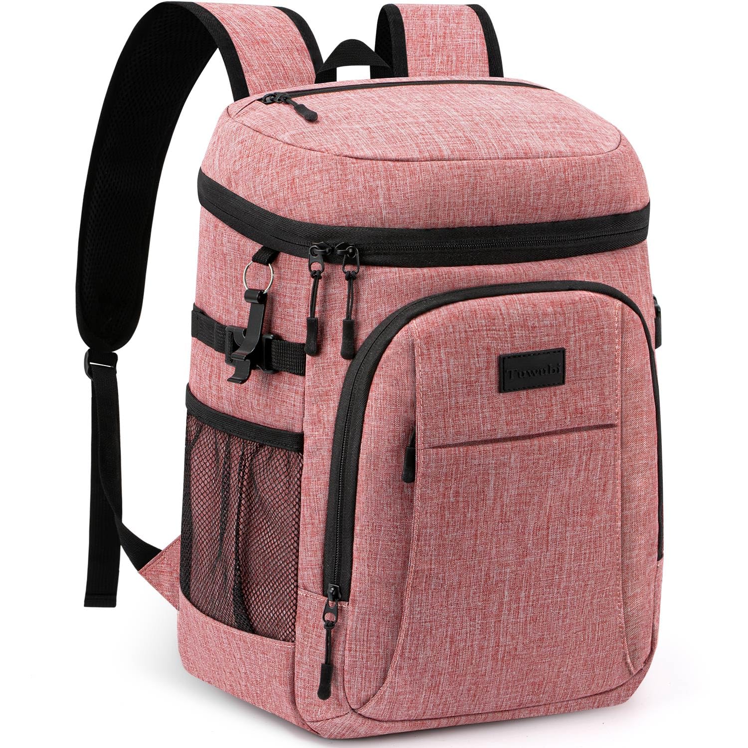 Photo 1 of Tuwubi Cooler Backpack 35 Cans, Backpack Coolers Insulated Leak Proof for Men Women, Waterproof Soft Sided Lunch Camping Beach Travel Ice Chest Backpack Cooler Bag Pink