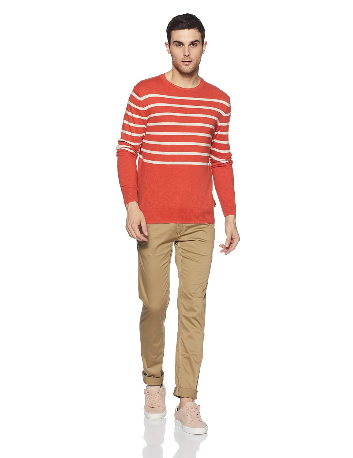 peter england men's casual trousers