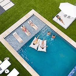 Ledge Lounger - Signature Chaise - Inside Pool