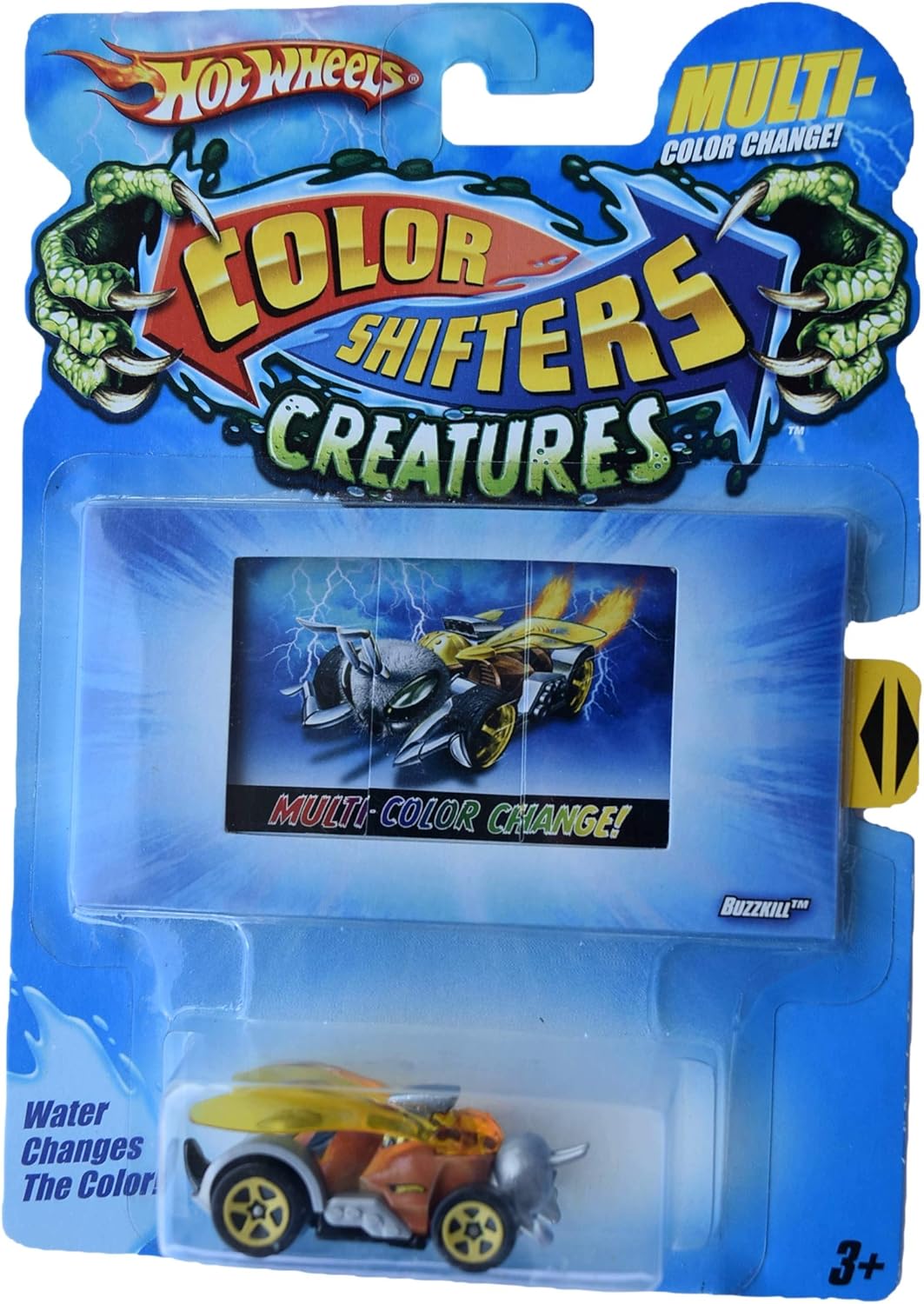 hot wheels color shifters creatures