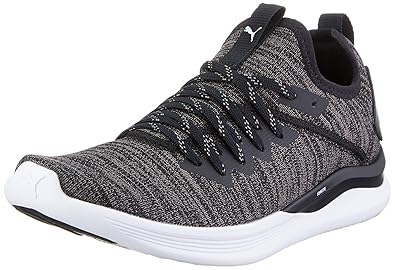 puma ignite flash evoknit schwarz