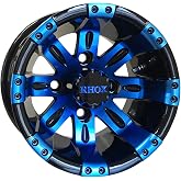Red Hawk Wheel | OEM replacement, for golf cart, TIR-RX160-BBL