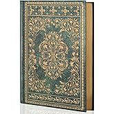 MGGAO Line Notebooks for Women Men, A5 Aesthetic Hardcover Ruled Diary | Vintage Design, 224 Pages, Ribbon, 100 GSM Thick Paper, Journal for Writing, Note Taking, Office, School, Journaling
