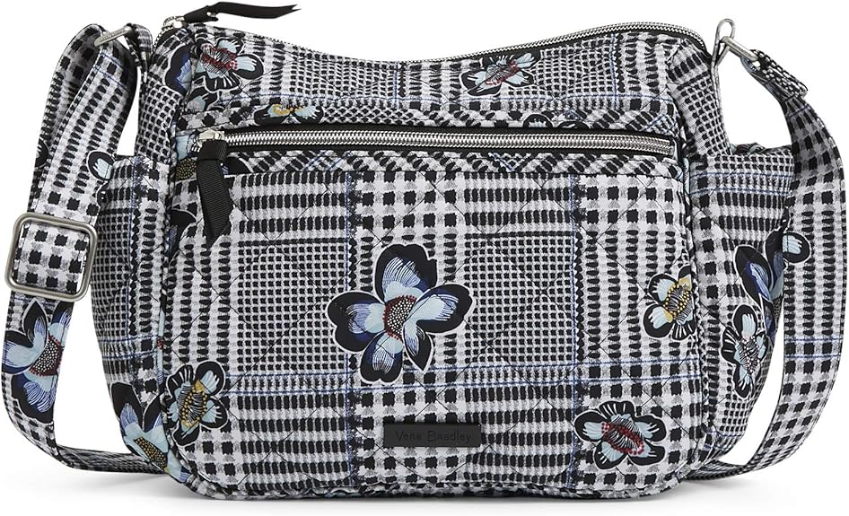 Vera Bradley Women's Performance Twill On The Go Crossbody Purse, Bedford Plaid, One Size
