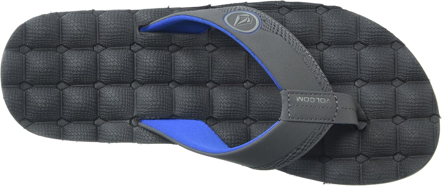 Volcom Men's Recliner Flip Flop Sandal: Shoes