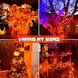 Dalugo Orange Fairy Lights 3M 30 LED Battery Operated Indoor Outdoor view 6