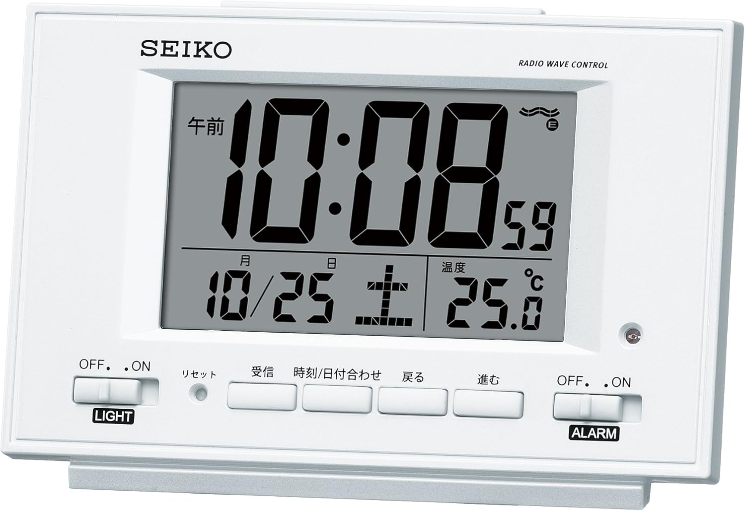 笑 覚えている 北 セイコー 電波 時計 置時計 時刻 合わせ Backneo Jp
