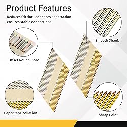 meite 30 Degree Framing Nails 3-1/2 Inch x