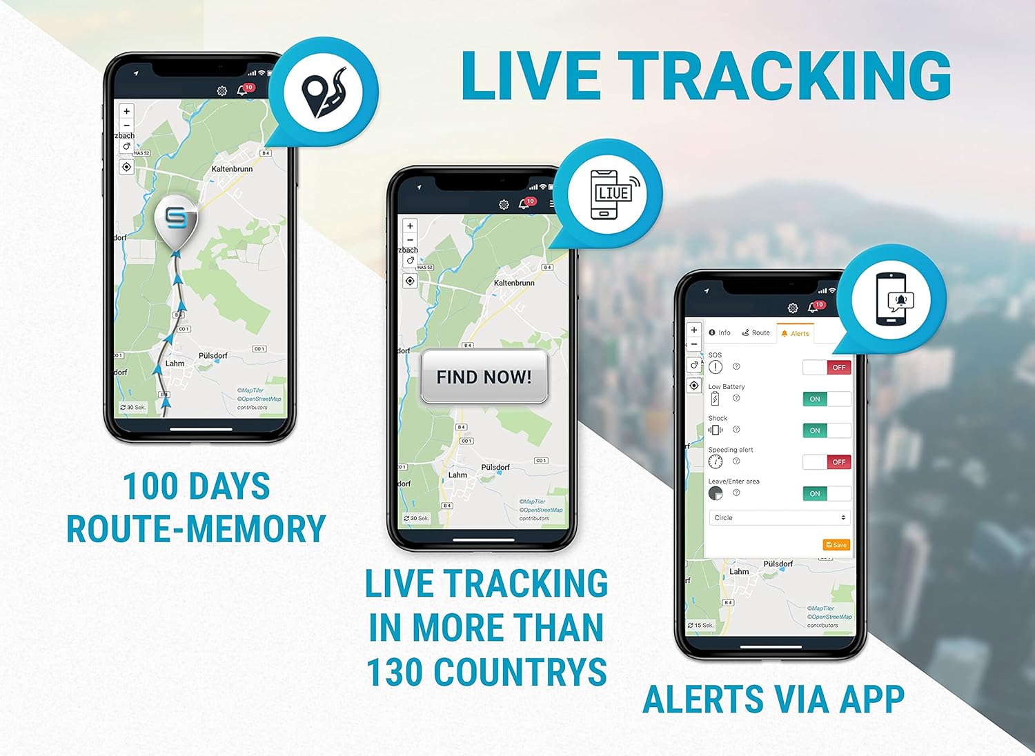 SALIND 11 2G, Magnetic GPS Tracker for Cars Other Vehicles and Business, UK & Worldwide Real Time Tracking, Safe Area - Image 3