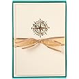 Graphique Box of Cards, Nautica - Includes 10 Cards with Matching Envelopes and Storage Box, Cute Stationery Made of Durable Heavy Cardstock, Cards Measure 3.25" x 4.75", Lpp Nautica (L1541CB)