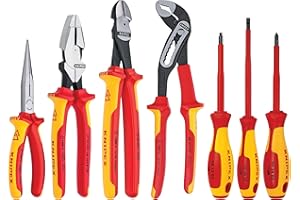 7 Pc Pliers/Screwdriver Tool Set, 1000V, Nylon Pouch