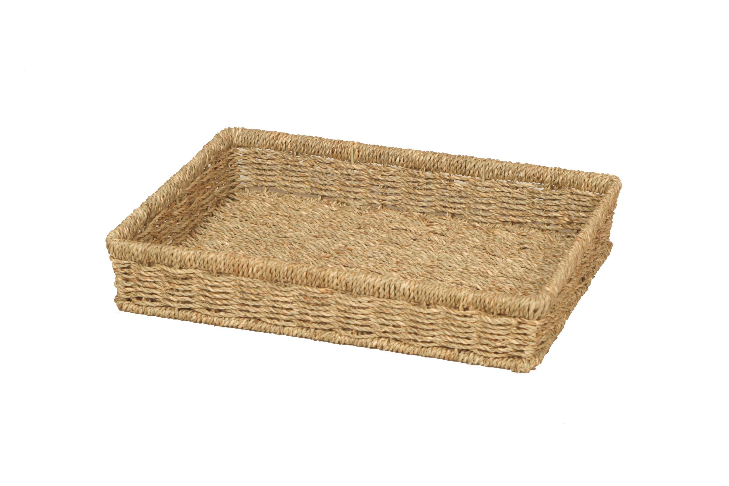 Home-ever A4 Seagrass Rectangle Tray