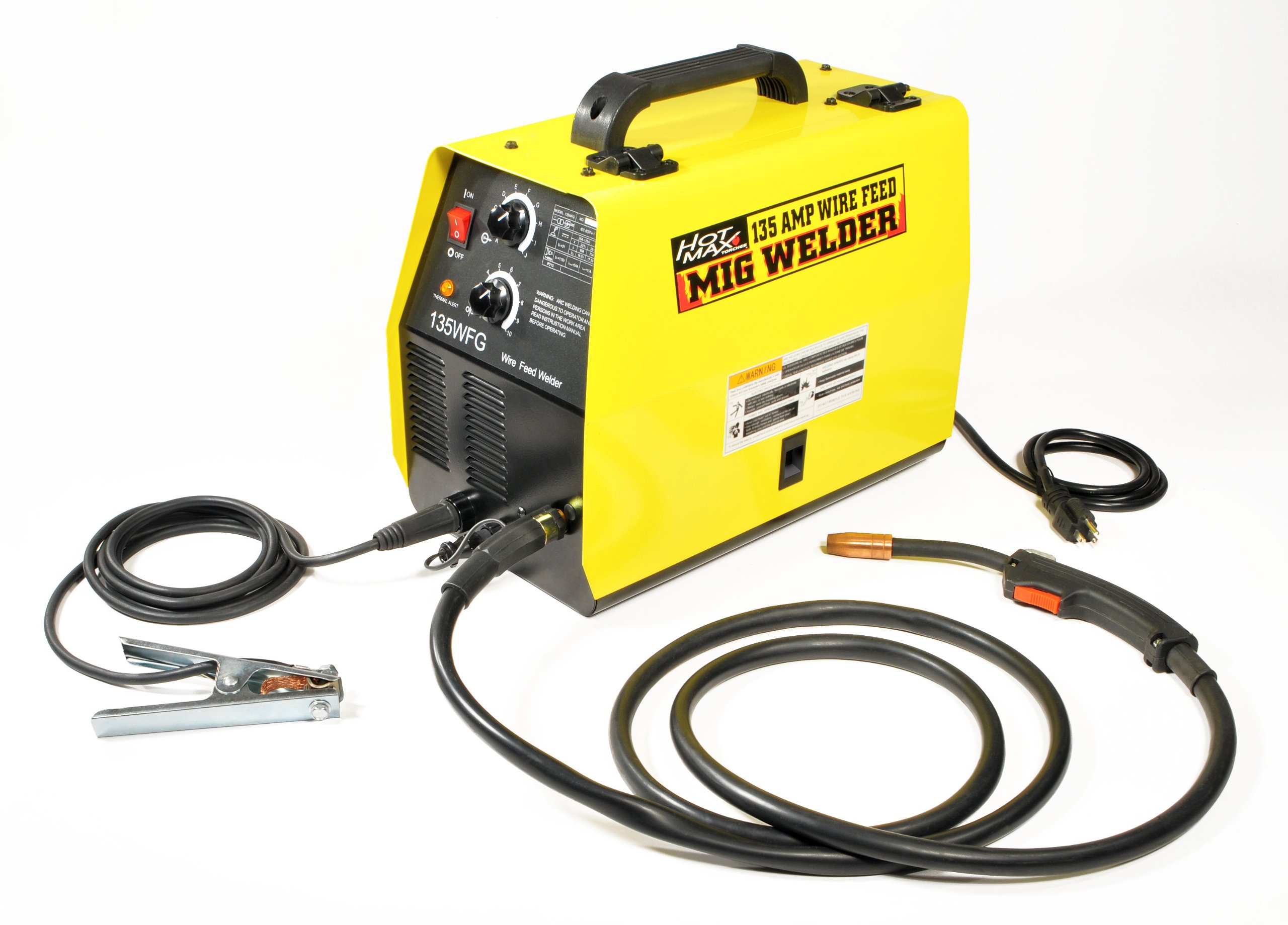 Hot Max 135WFG 135 Amp Gas Ready MIG Welder eBay