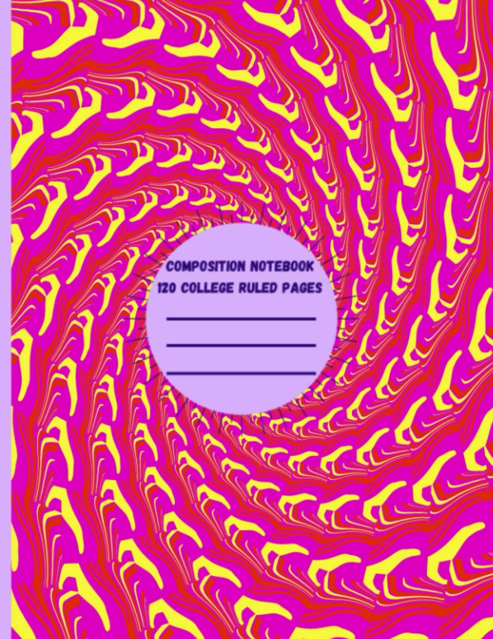 Composition Notebook: 120 College Ruled Pages-Strawberry Lemonade Spiral