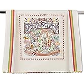 Catstudio Philadelphia Dish Towel - U.S. City Souvenir Kitchen and Hand Towel with Original Artwork - Perfect Tea Towels for Pennsylvania Lovers, Travel Souvenir