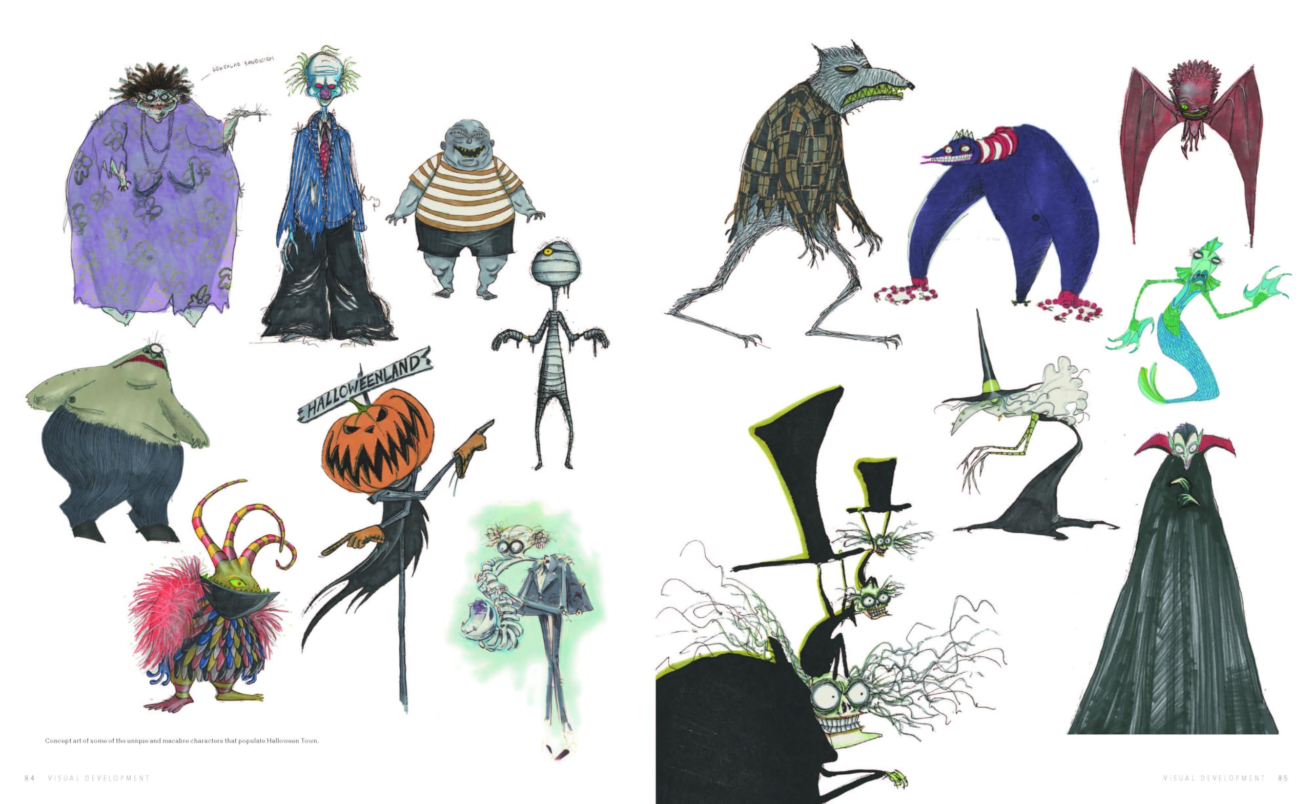 Tim Burton's The Nightmare Before Christmas Visual Companion (Disney Editions Deluxe)